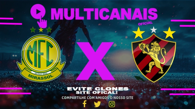 Assistir Mirassol x Sport AO VIVO Online 01/06/2025