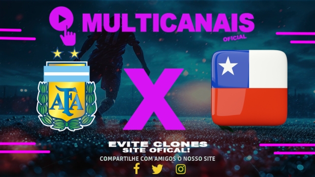 Assistir Argentina x Chile AO VIVO Online 18/07/2025