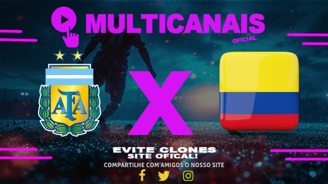 Assistir Argentina x Colômbia AO VIVO Online 28/07/2025