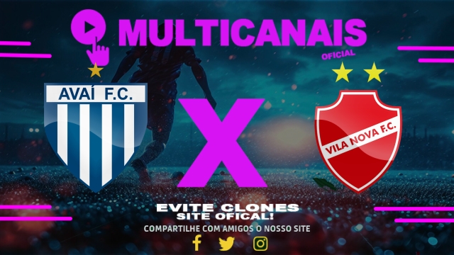 Assistir Avaí x Vila Nova AO VIVO Online 19/07/2025
