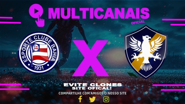 Assistir Bahia x Retrô AO VIVO Online 30/07/2025