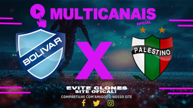 Assistir Bolívar x Palestino AO VIVO Online 16/07/2025