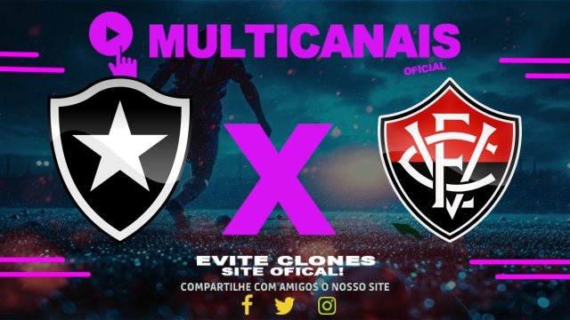 Assistir Botafogo x Vitória AO VIVO Online 16/07/2025
