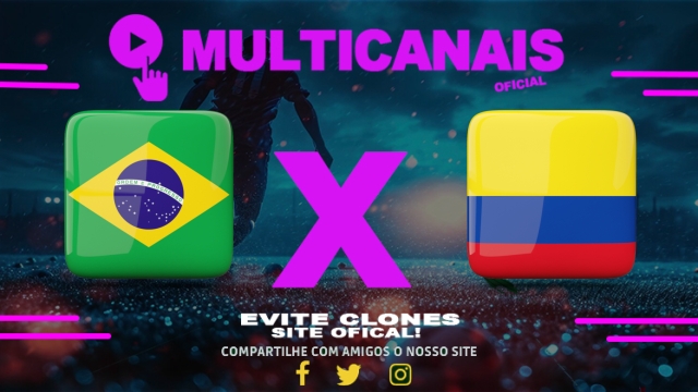 Assistir Brasil x Colômbia AO VIVO Online 25/07/2025