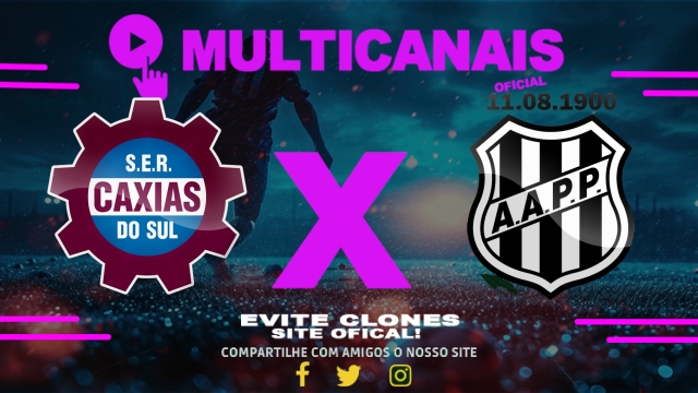 Assistir Caxias x Ponte Preta AO VIVO Online 27/07/2025