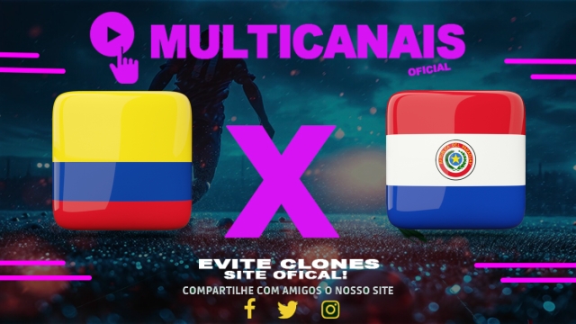 Assistir Colômbia x Paraguai AO VIVO Online 19/07/2025