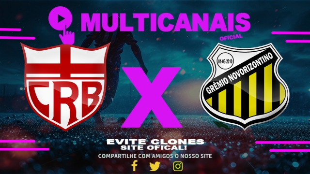 Assistir CRB x Novorizontino AO VIVO Online 26/07/2025