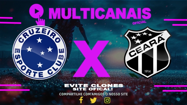 Assistir Cruzeiro x Ceará AO VIVO Online 27/07/2025