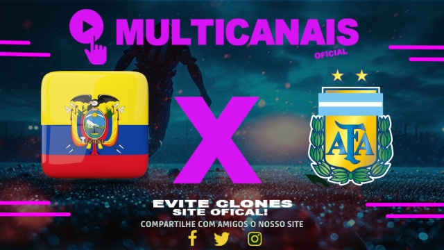 Assistir Equador x Argentina AO VIVO Online 24/07/2025