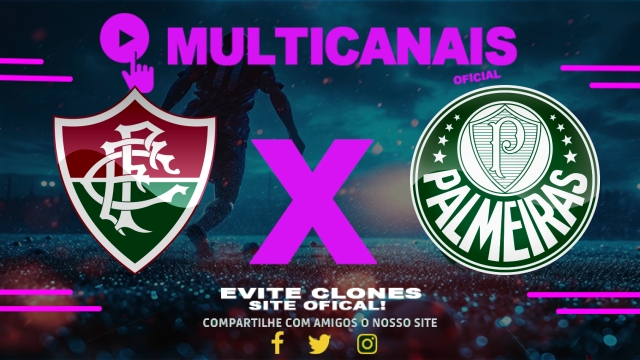 Assistir Fluminense x Palmeiras AO VIVO Online 23/07/2025