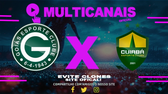 Assistir Goiás x Cuiabá AO VIVO Online 19/07/2025