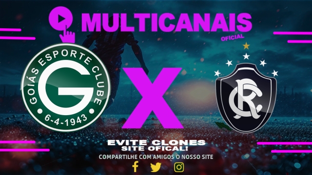 Assistir Goiás x Remo  AO VIVO Online 29/07/2025