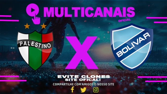 Assistir Palestino x Bolívar AO VIVO Online 23/07/2025