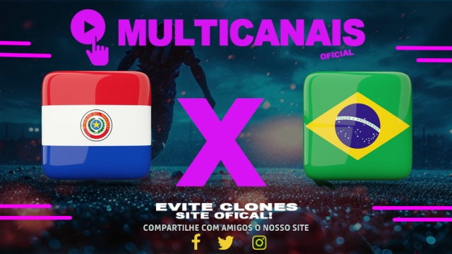Assistir Paraguai x Brasil AO VIVO Online 22/07/2025