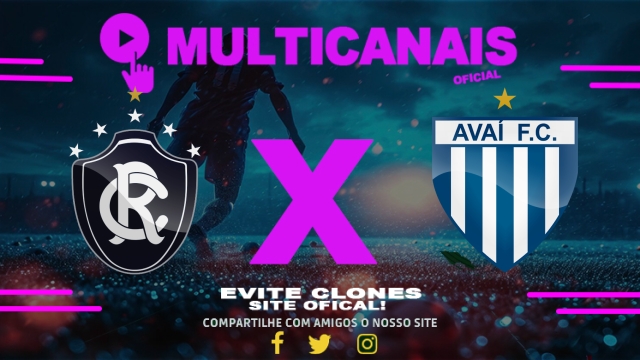 Assistir Remo  x Avaí AO VIVO Online 24/07/2025