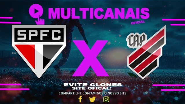 Assistir São Paulo x Athletico AO VIVO Online 31/07/2025