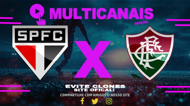 Assistir São Paulo x Fluminense AO VIVO Online 27/07/2025
