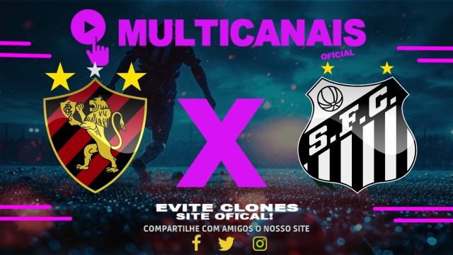 Assistir Sport x Santos AO VIVO Online 26/07/2025