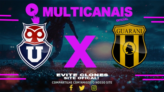 Assistir Universidad de Chile x Guaraní-PAR AO VIVO Online 17/07/2025