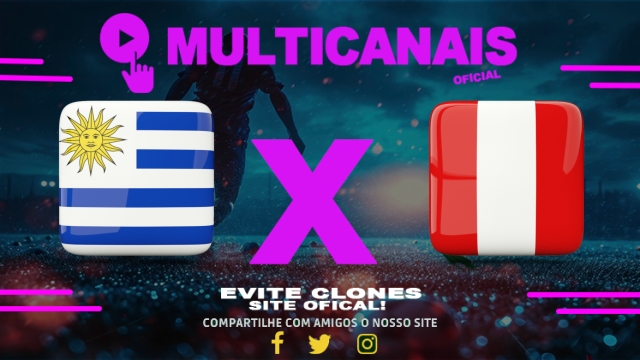 Assistir Uruguai x Peru AO VIVO Online 18/07/2025