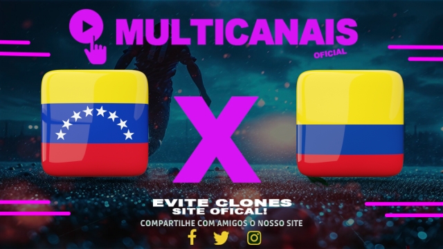 Assistir Venezuela x Colômbia AO VIVO Online 16/07/2025