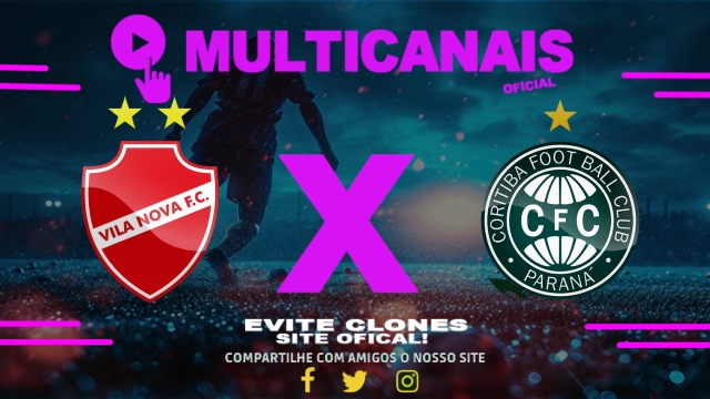Assistir Vila Nova x Coritiba AO VIVO Online 31/07/2025