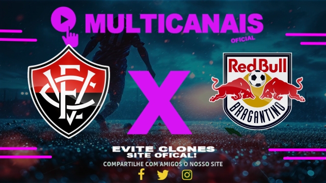 Assistir Vitória x Red Bull Bragantino AO VIVO Online 20/07/2025