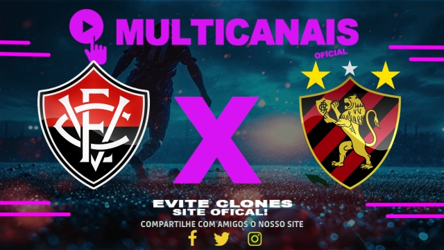 Assistir Vitória x Sport AO VIVO Online 23/07/2025