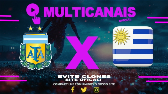 Assistir Argentina x Uruguai AO VIVO Online 01/08/2025