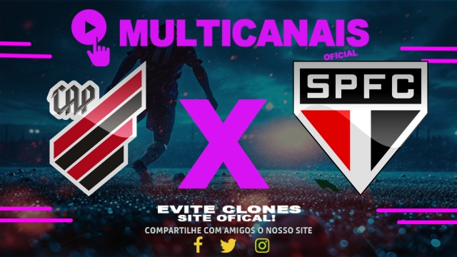 Assistir Athletico x São Paulo AO VIVO Online 06/08/2025