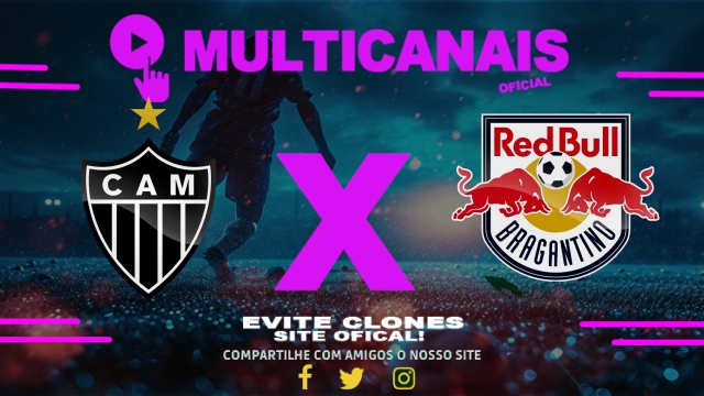 Assistir Atlético-MG x Red Bull Bragantino AO VIVO Online 03/08/2025