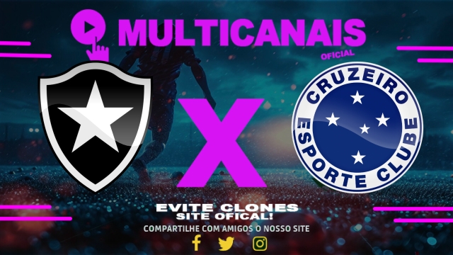 Assistir Botafogo x Cruzeiro AO VIVO Online 03/08/2025