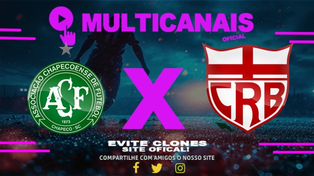 Assistir Chapecoense x CRB AO VIVO Online 03/08/2025