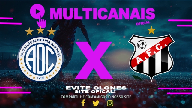 Assistir Confiança x Anápolis AO VIVO Online 04/08/2025