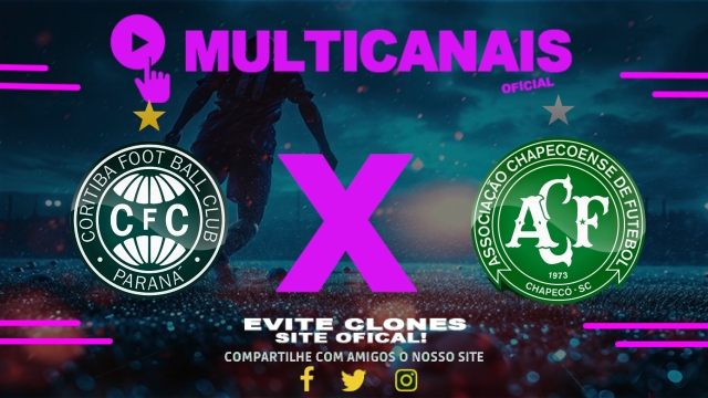Assistir Coritiba x Chapecoense AO VIVO Online 08/08/2025