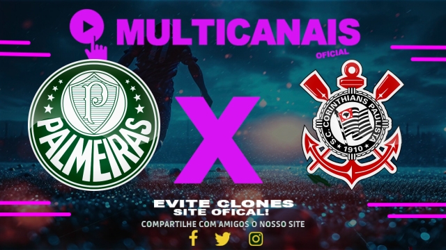 Assistir Palmeiras x Corinthians AO VIVO Online 06/08/2025