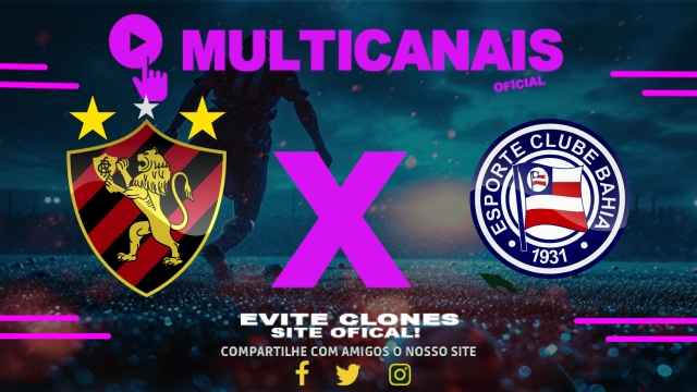 Assistir Sport x Bahia AO VIVO Online 02/08/2025