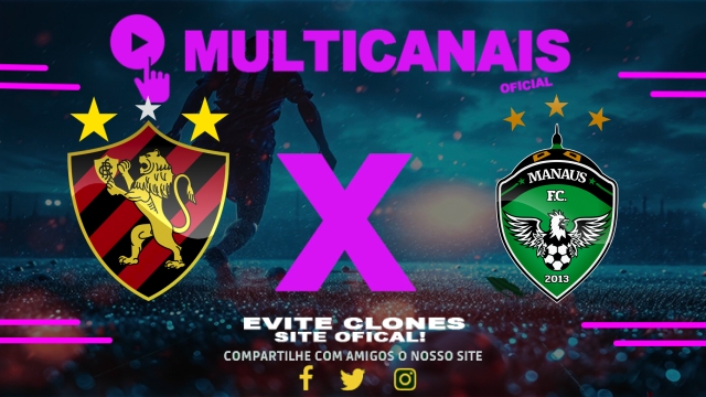 Assistir Sport x Manaus  AO VIVO Online 05/08/2025
