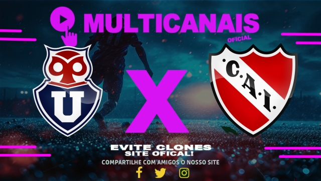 Assistir Universidad de Chile x Independiente AO VIVO Online 13/08/2025