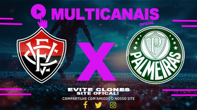Assistir Vitória x Palmeiras AO VIVO Online 03/08/2025